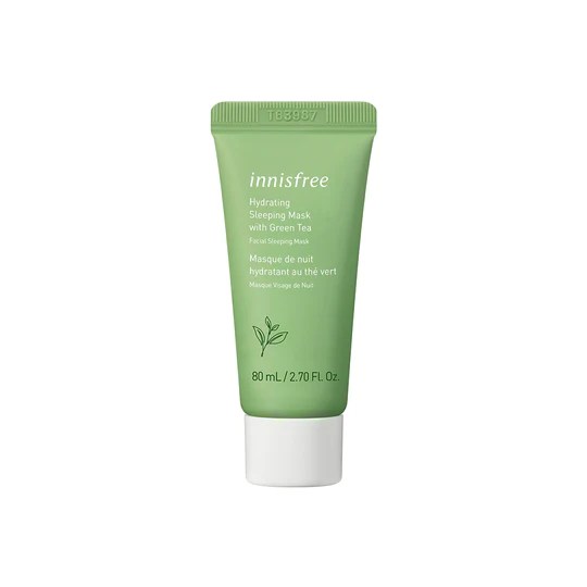 Hydrating Sleeping Mask with green tea