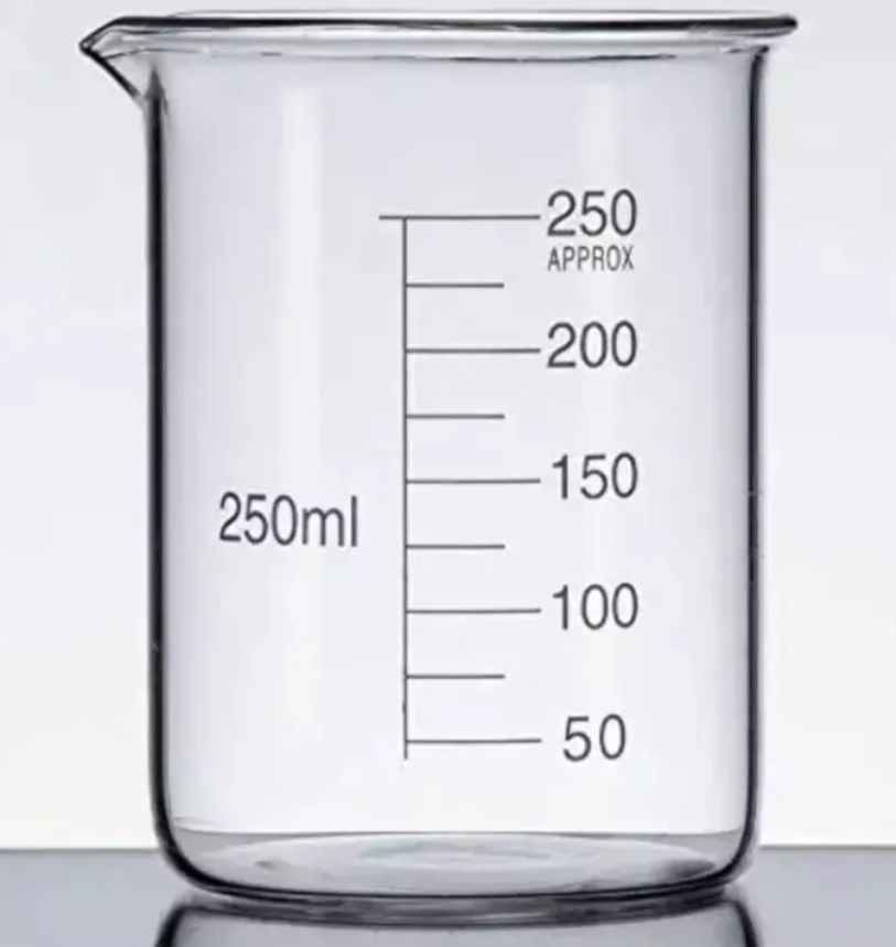 Borosilicate beaker glass 250 ml Medstore