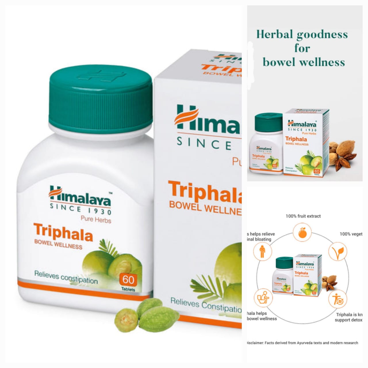 Himalaya Triphala 60 tabs Medstore