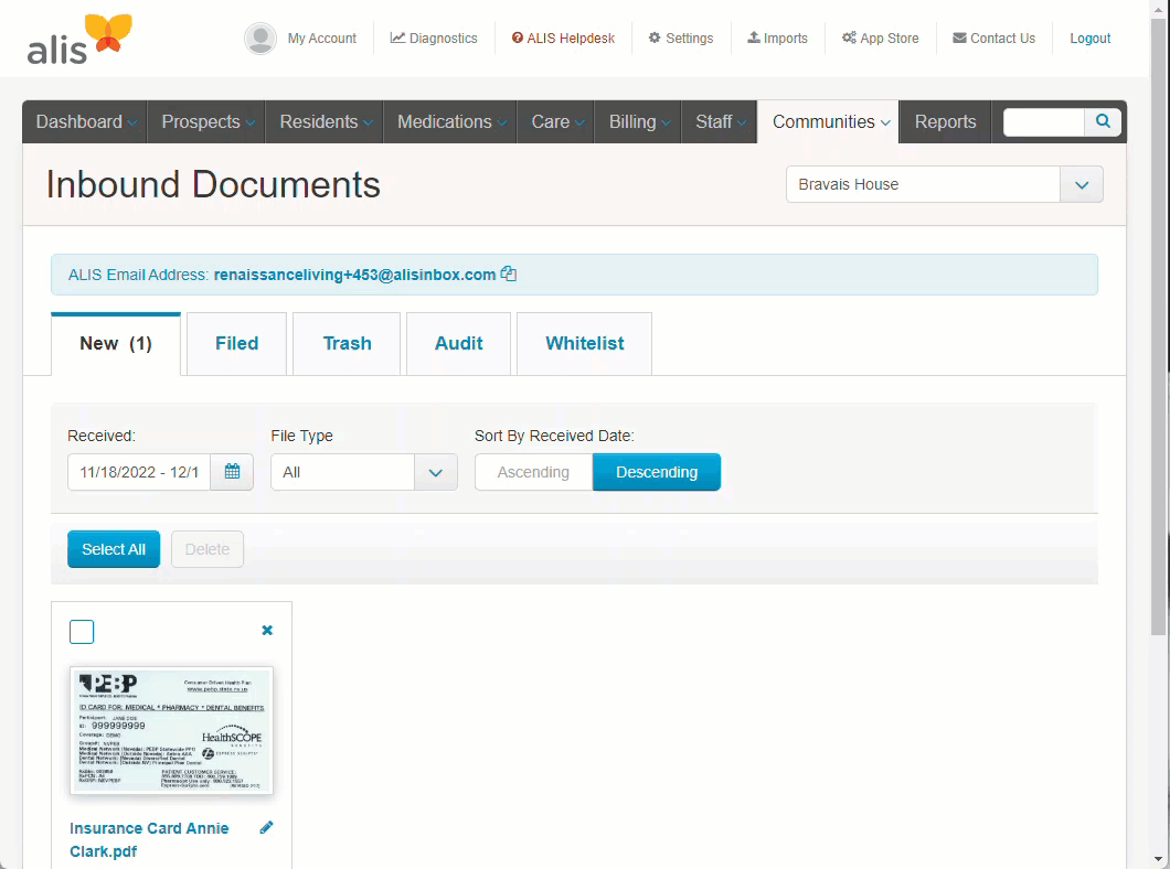 Inbound Documents Medtelligent