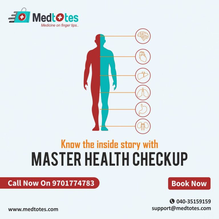 Master Health Checkup is a fullbody checkup. Medtotes ,Healthcare to