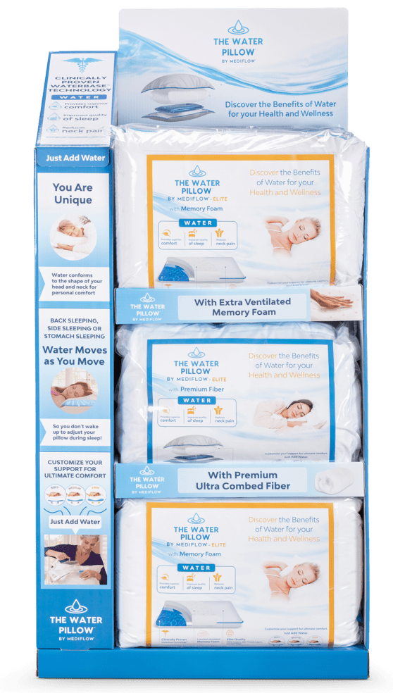 Mediflow Debuts Elite Water Pillow Product Line At Medtrade East Medtrade