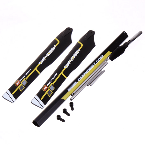 OMPHobby M2 EVO Helicopter Crash Kit Yellow OSHG0001 Medusa Heli