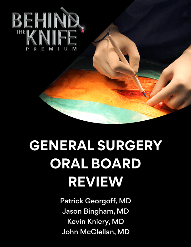 BTK General Surgery Oral Board Audio Review 2022 MeduStudy