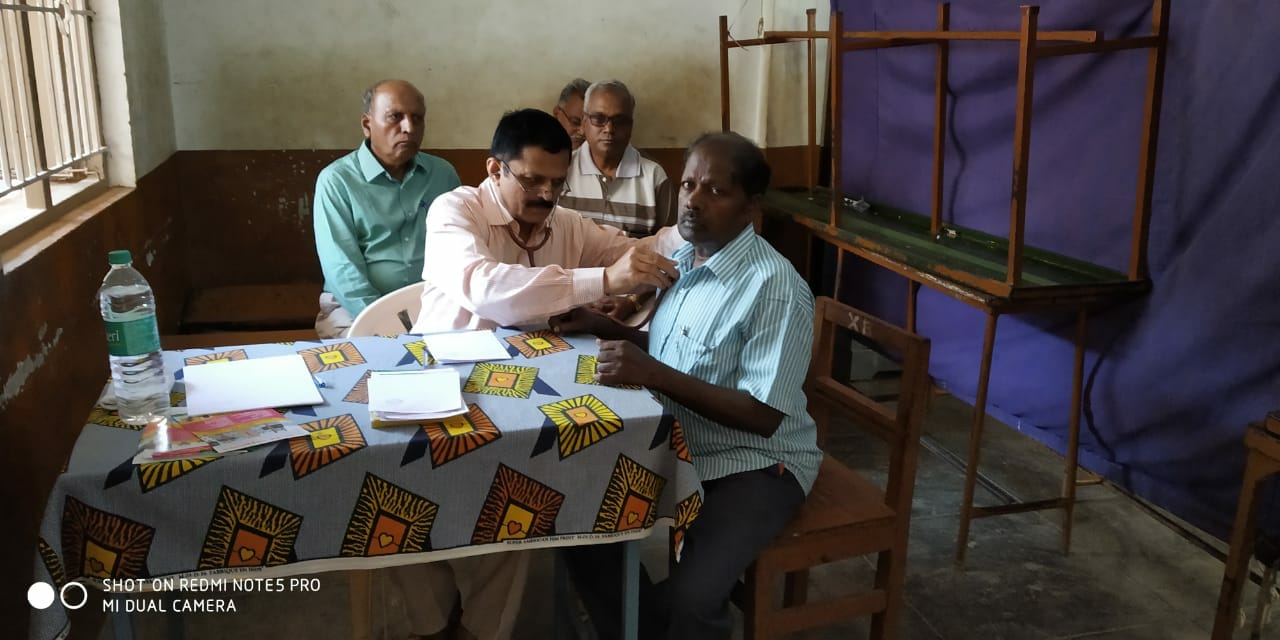 Medical Camp at St.Philomena High School Medwin Hospital