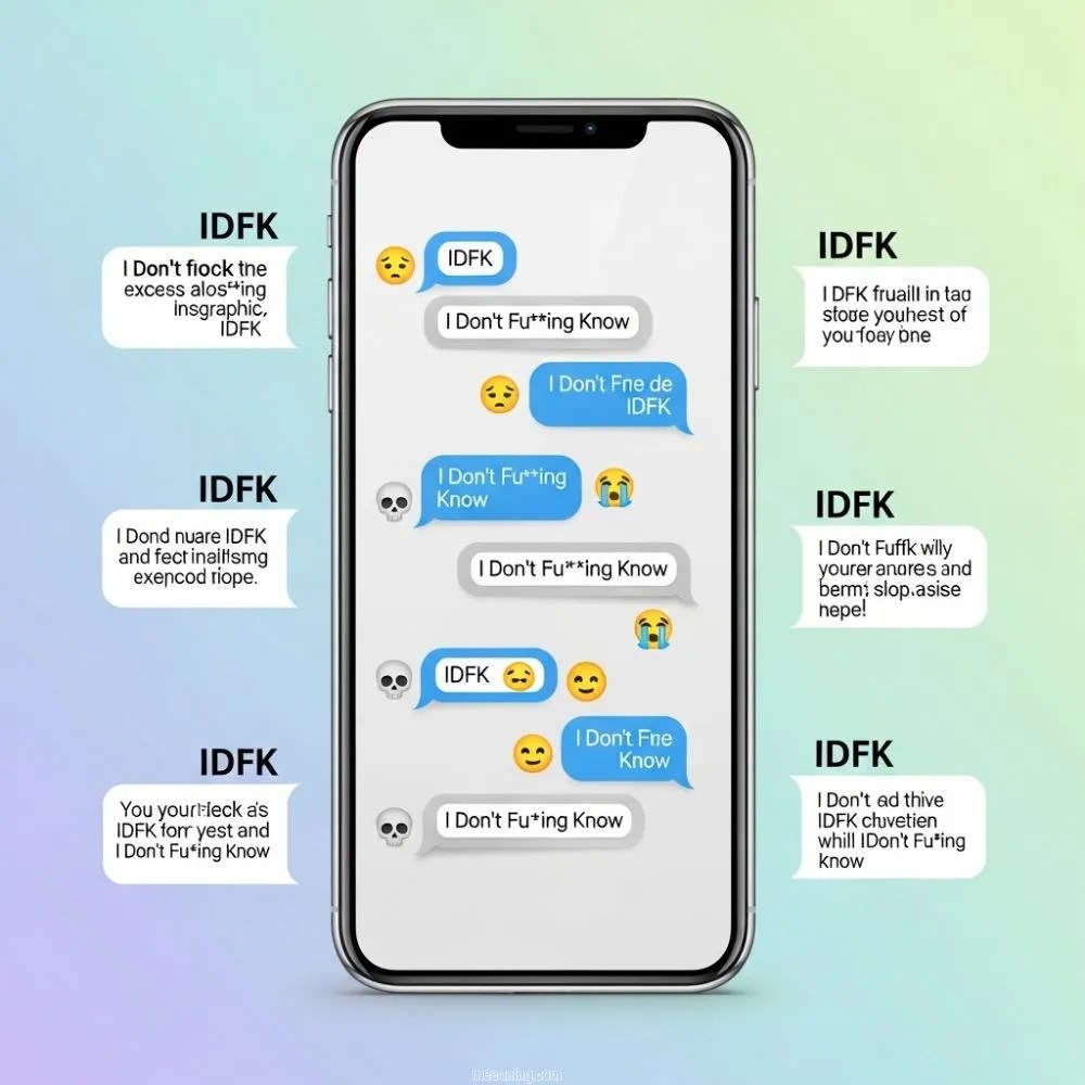 IDFK Meaning in Text Uses With Examples in 2026