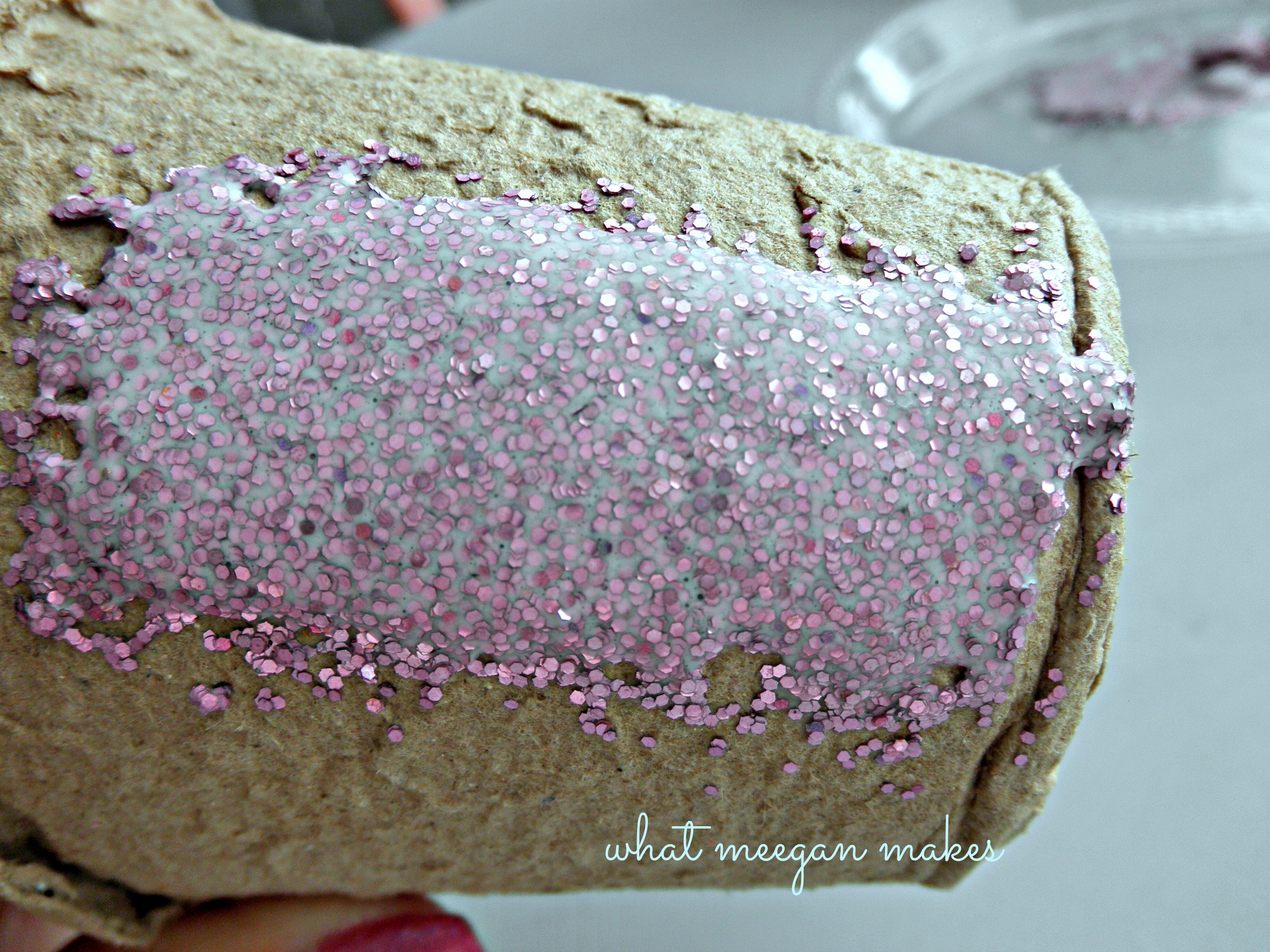 DIY Glitter Phone Cover