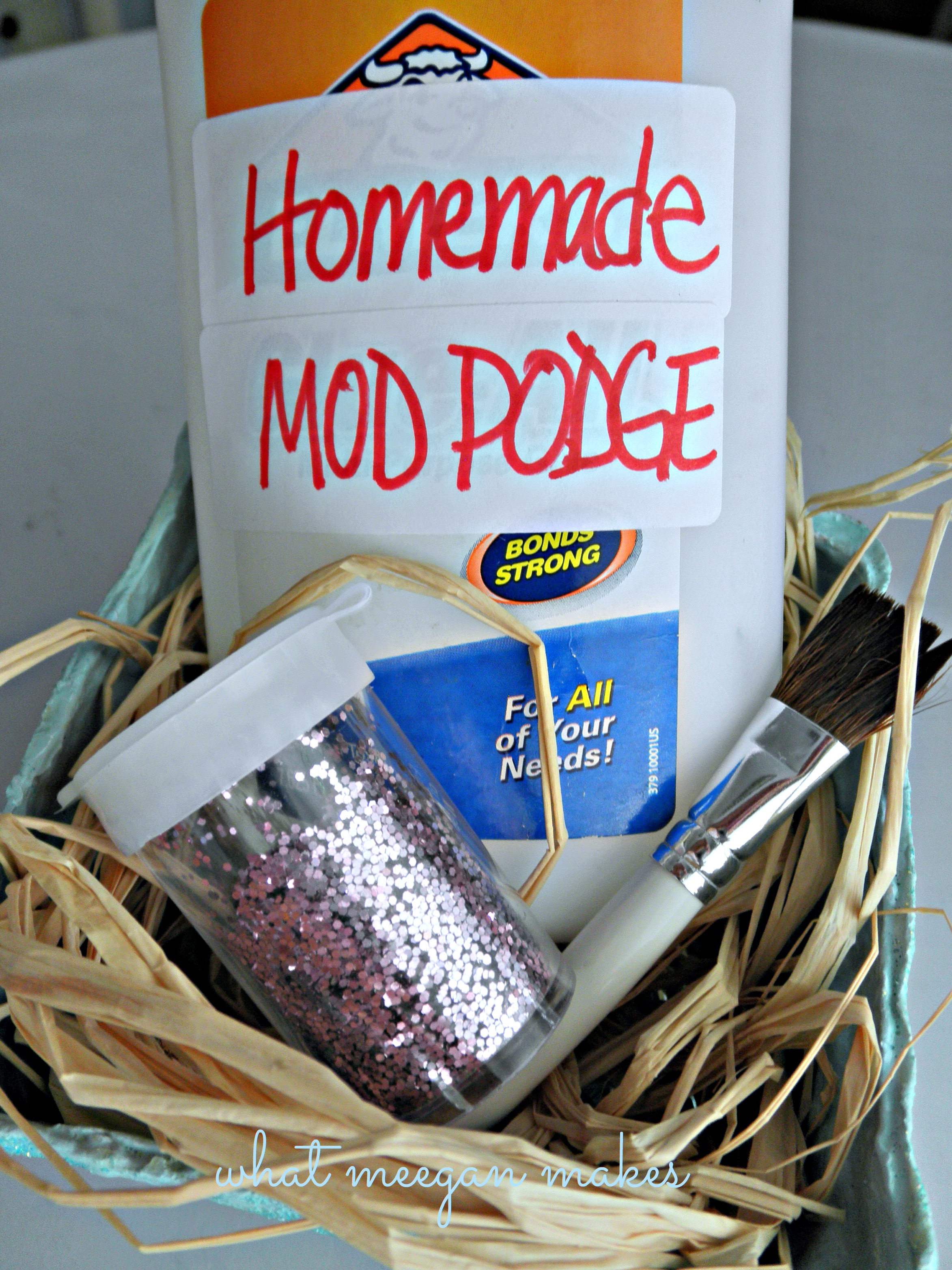 DIY Glitter Phone Cover