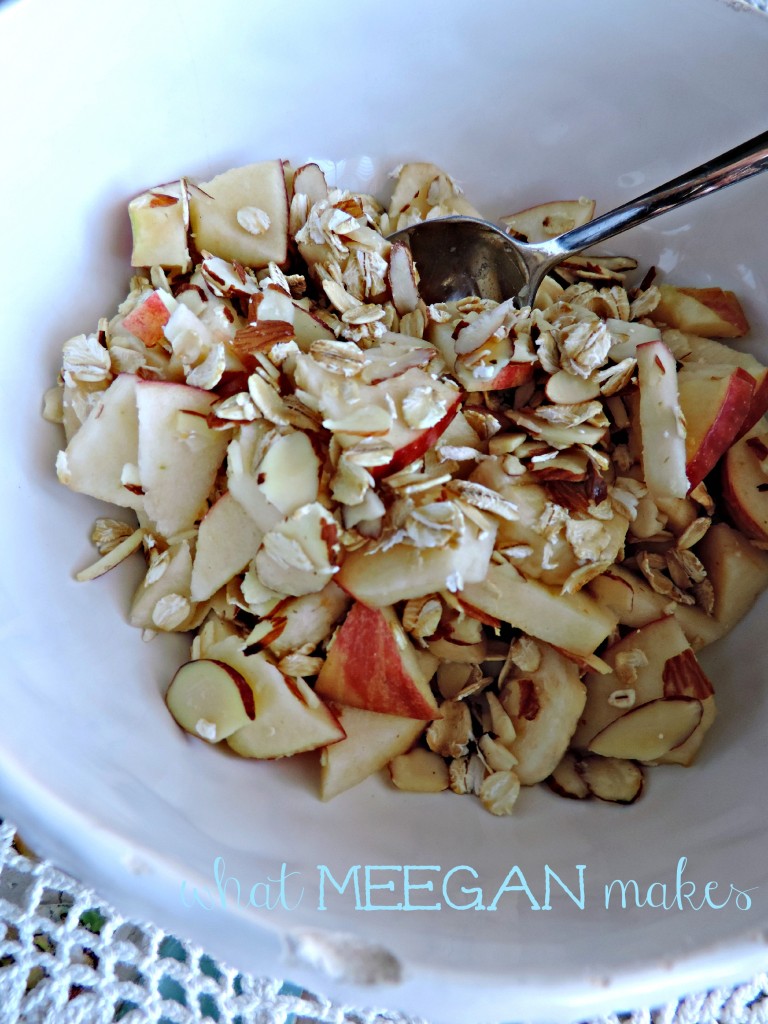 Deliciously Fresh Apples and Bananas Breakfast What Meegan Makes