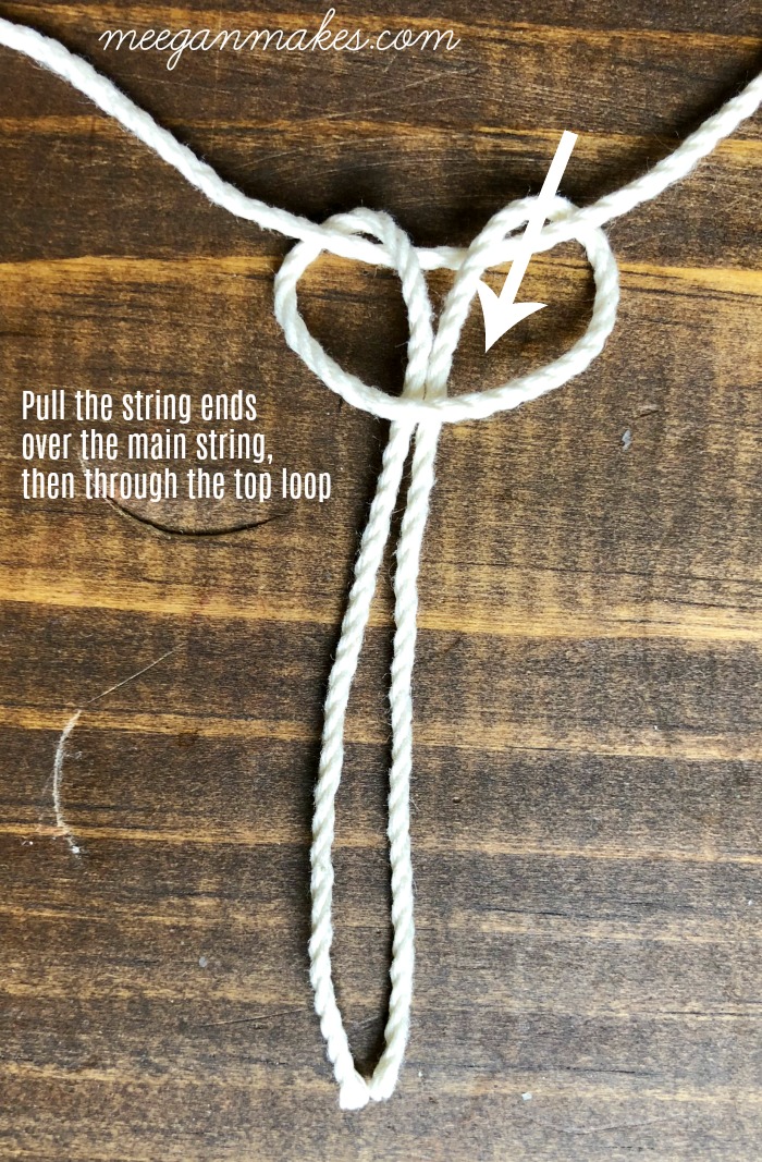 Easy DIY String Fringe Tutorial What Meegan Makes