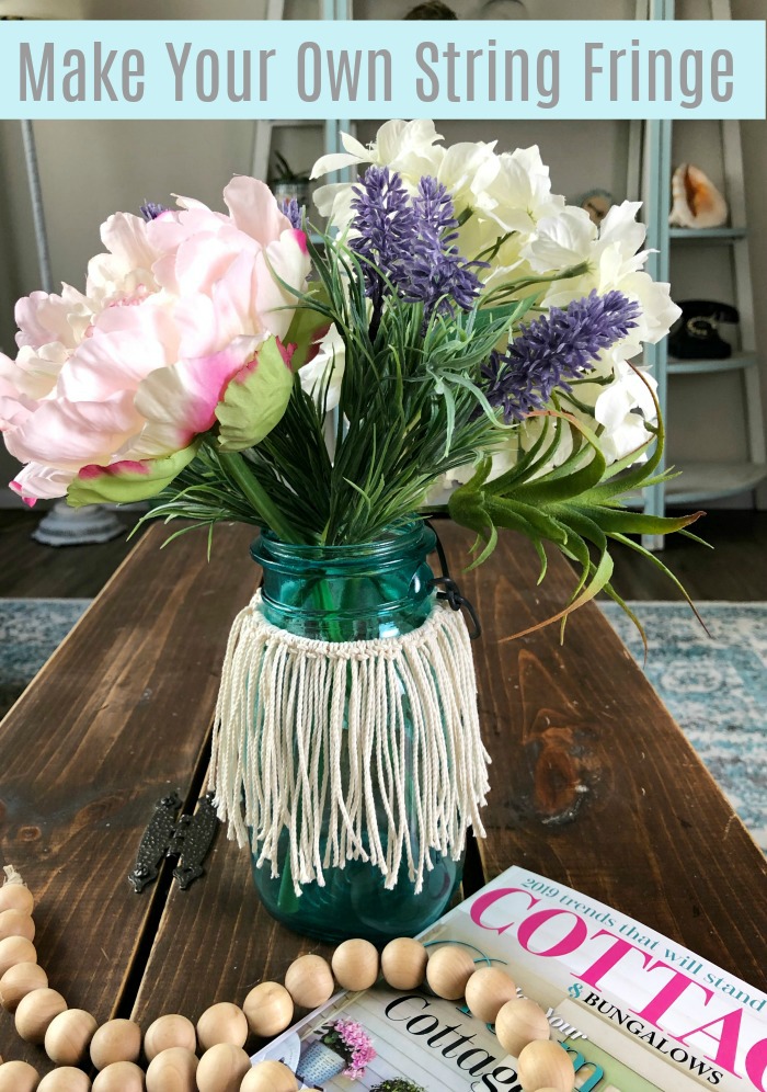 Easy DIY String Fringe Tutorial What Meegan Makes