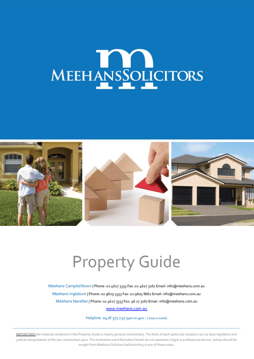 Property Law & Conveyancing Meehans Solicitors