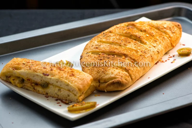 Stuffed Garlic Bread, with easy steps MeemisKitchen