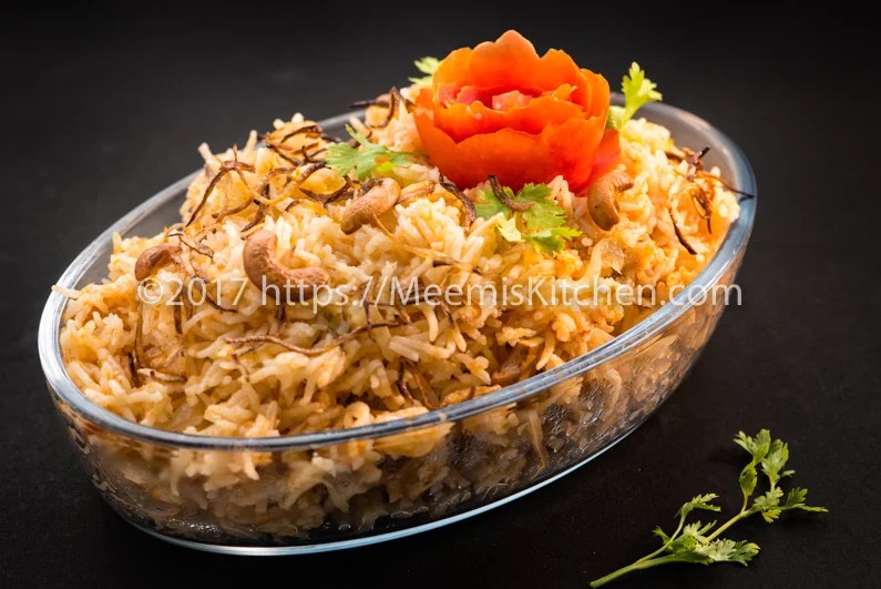Tomato Rice with Coconut Milk/ Tomato Rice MeemisKitchen