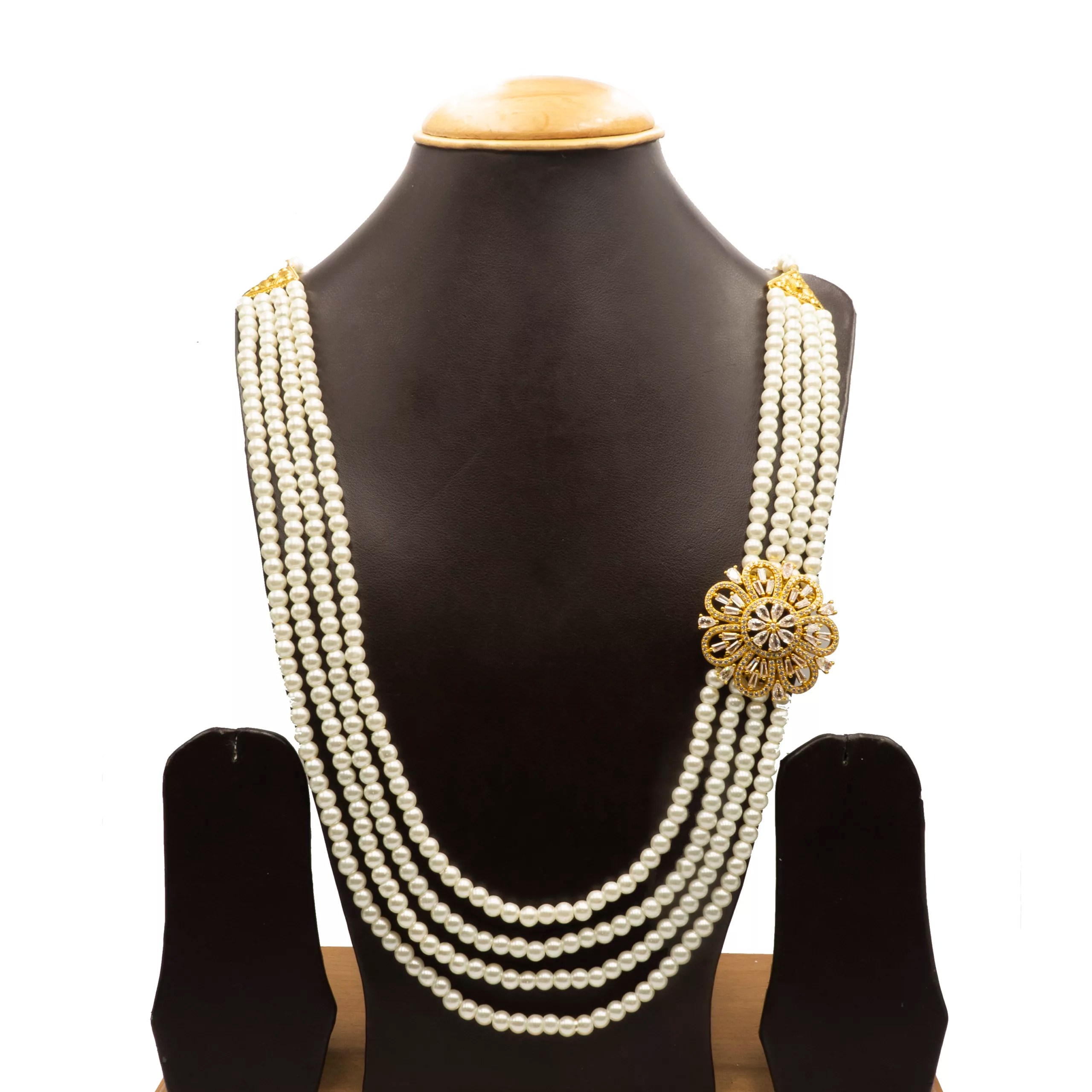 NS2306007 Pearl Chandra Haar Necklace Fashion Jewelry Meesaa Nepal