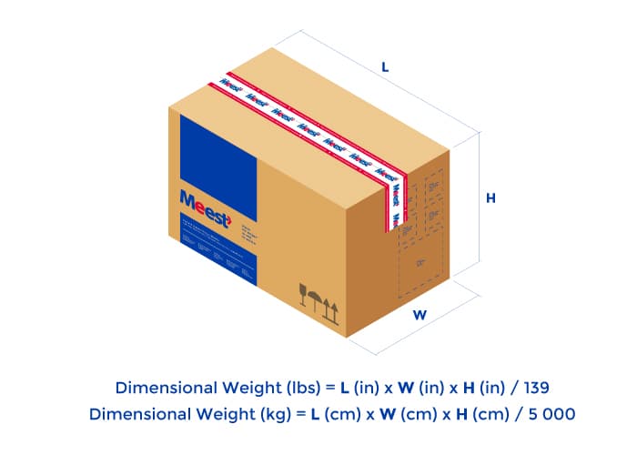 DIMENSIONAL WEIGHT