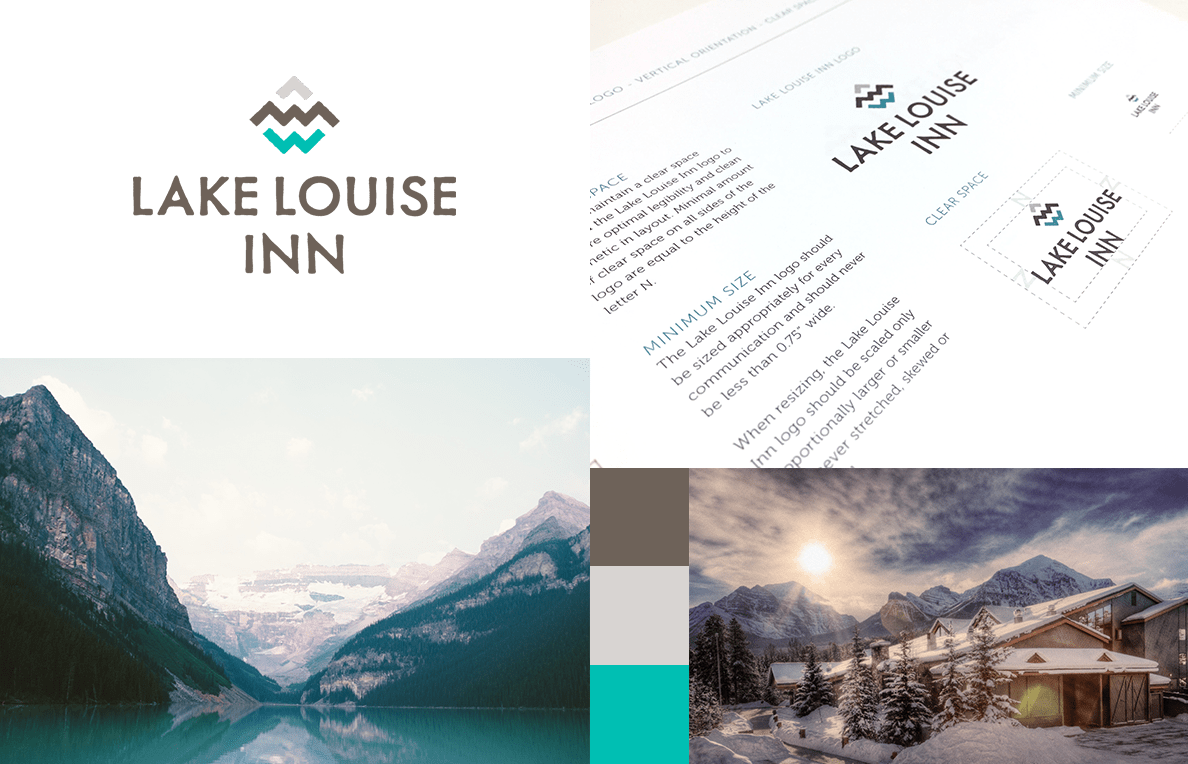 Logo Design Portfolio Lake Louise Inn Array Marketing Agency