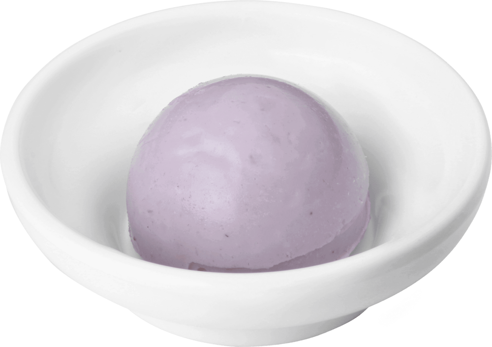 Icy Taro Ball Signature Meet Fresh USA Exquisite teas, treats, and desserts