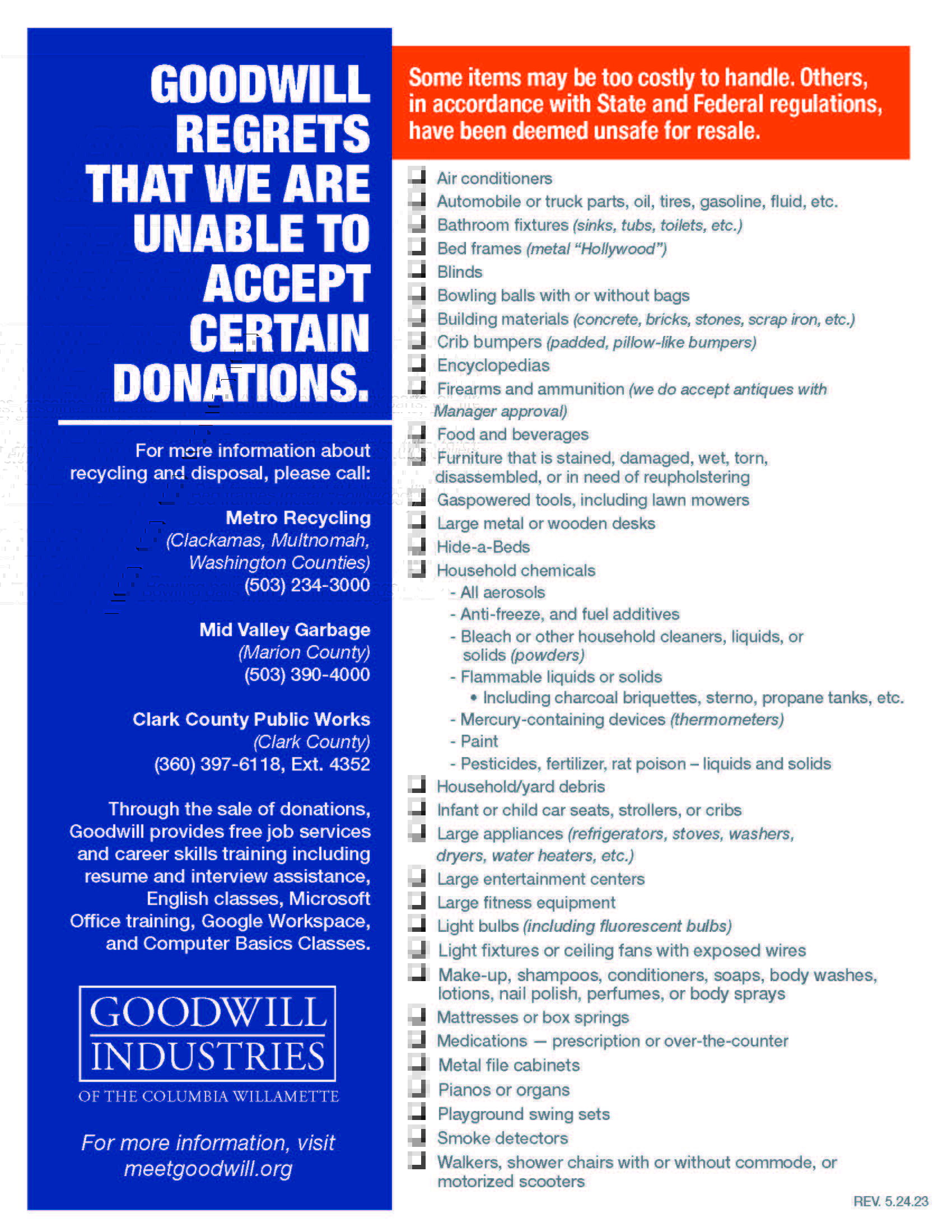 Does Goodwill Take Hand Tools at Sharon Sawyers blog
