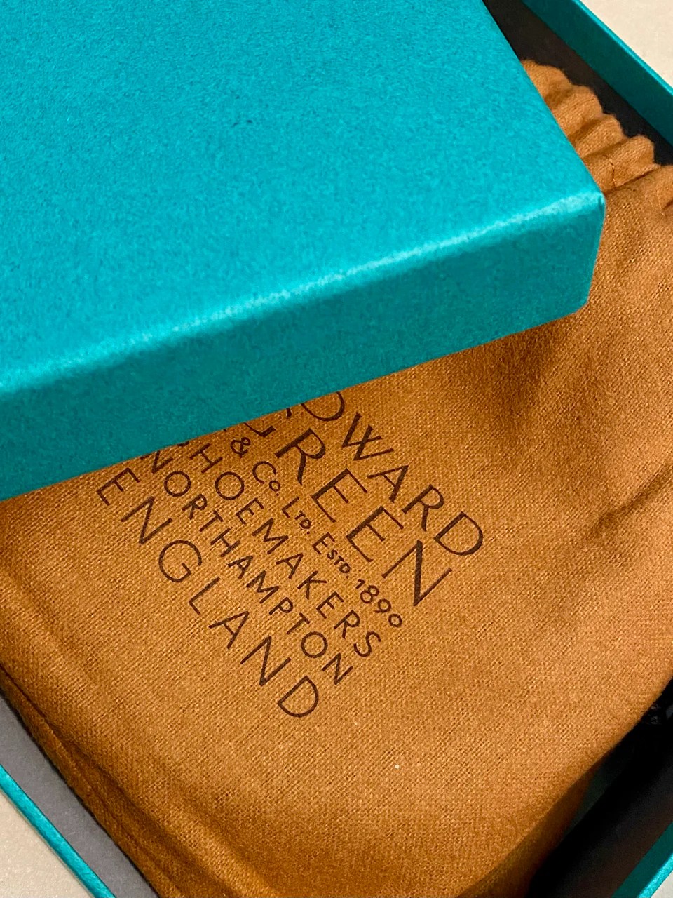 Edward Green Belt Suede Clove The Hand