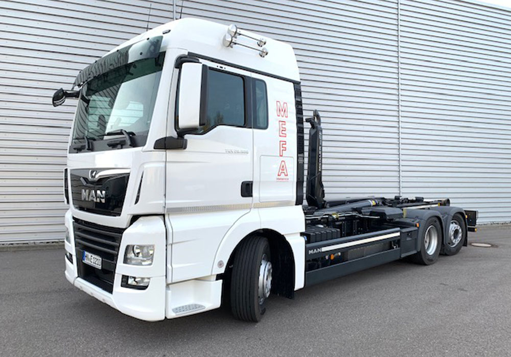 Abroller 6x2 MEFA Autohandel und Vermietung