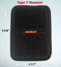 Small Engine Air Filter 13-18 HP