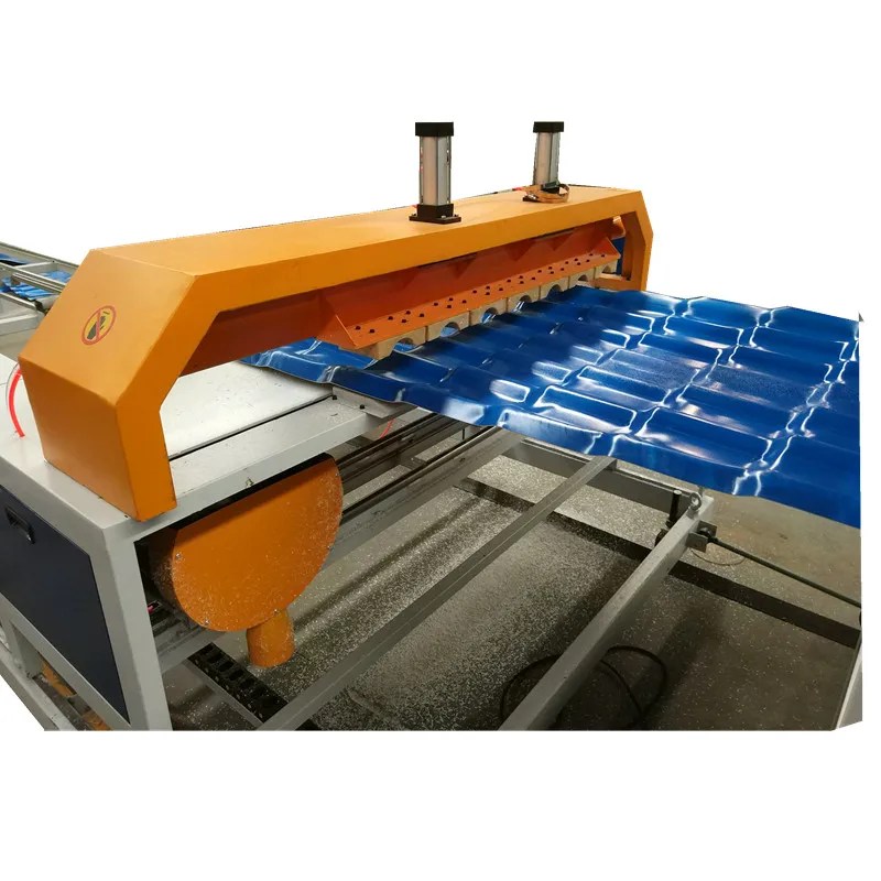PVC glazed roof tile extruder machine ACC Machine