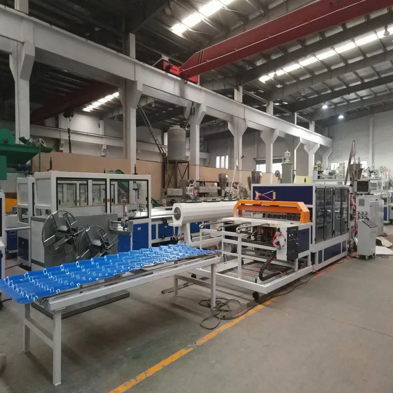 PVC glazed roof tile extruder machine ACC Machine
