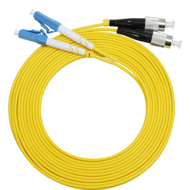 LC to FC Fiber Patch Cord LC-upc FC-upc SM 9/125um Duplex Fiber Optic