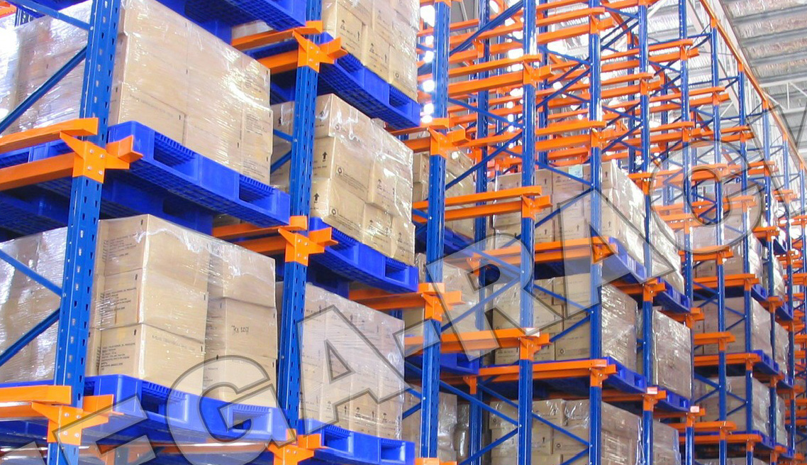 DRIVEIN OR DRIVETHRU PALLET RACKING SYSTEM Mega Racking System
