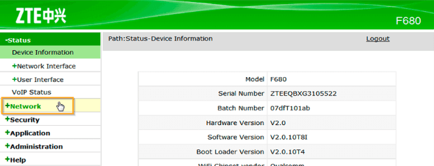 Zte F670L Password Megacable 192 168 1 1 Como Entrar En La