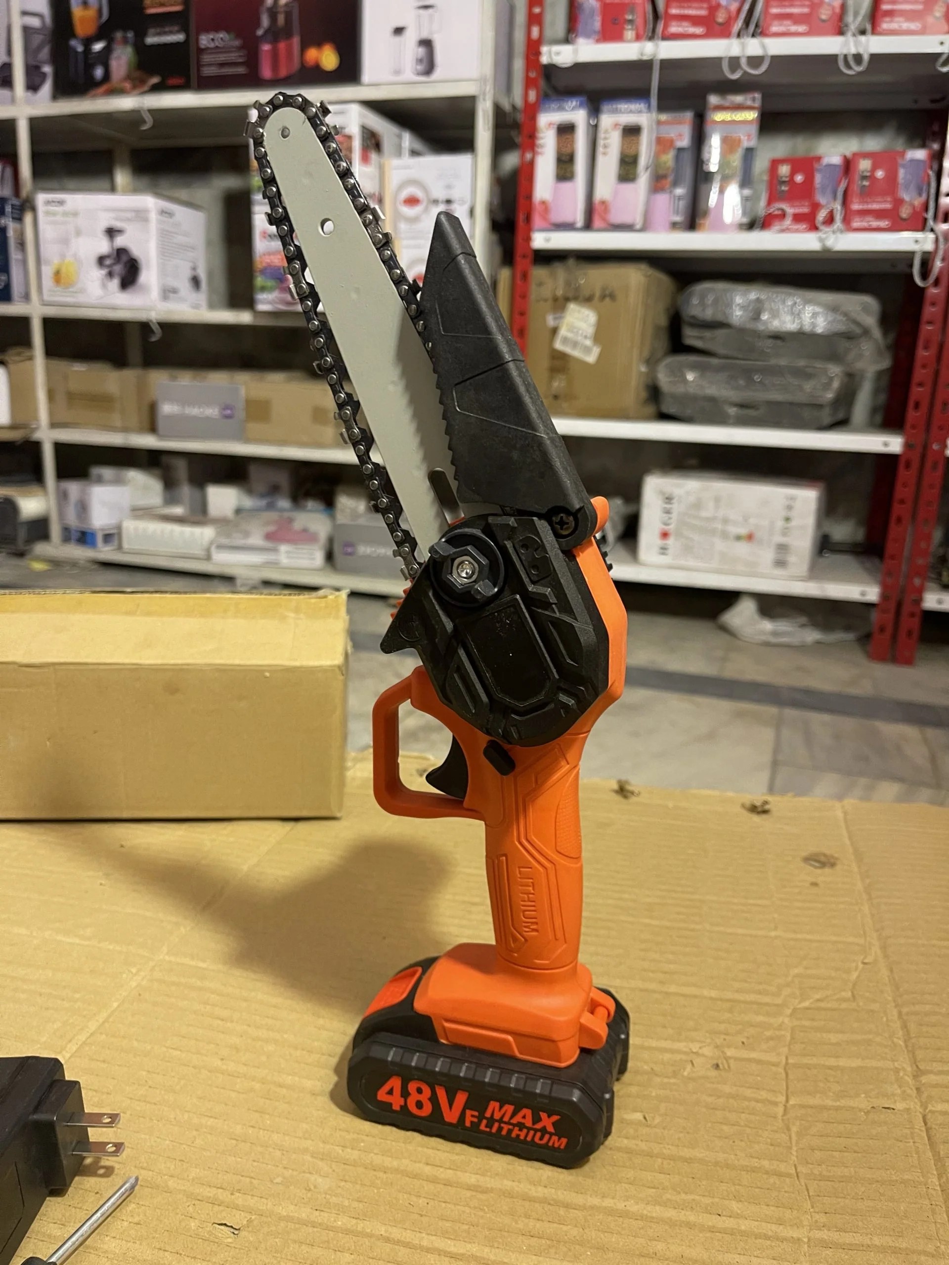 Chargeable 48V Chainsaw buy in Pakistan