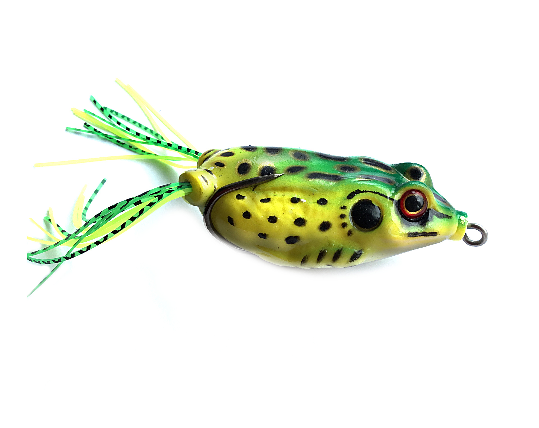 Floating Frog Surface Fishing Lure Weedless Action Pike Bass 11 Gram 55
