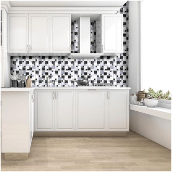 Morcart 3D Mosaic Tiles Peel And Stick Wall Tile For Kitchen Living