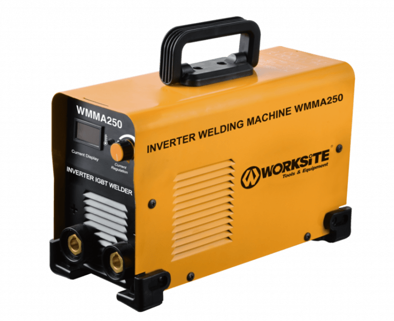 Worksite DC Inverter Welding Machine with 100v/220v. Delivers 250Amps