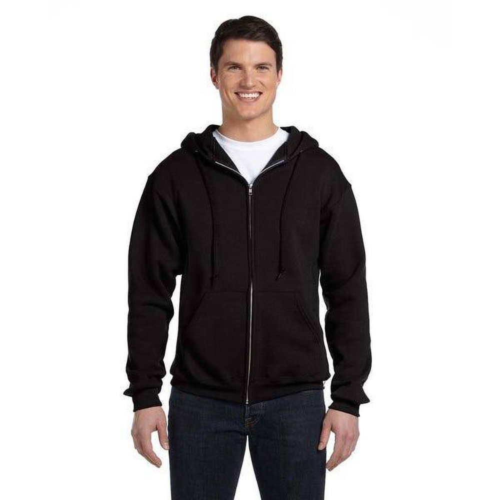 Russell Mens Authentic Full Zip Hooded Sweatshirt / Hoodie XS3XL eBay