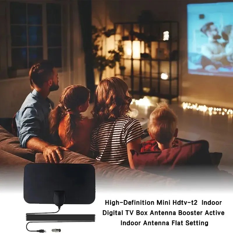 Digitalna TV Antena + pojačivač - Sobna antena - Mega Izbor