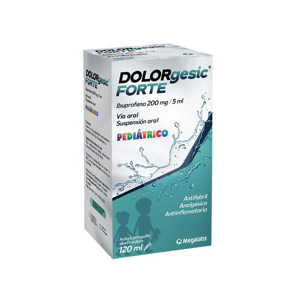 Forte 200mg/5 ml suspensión oral Megalabs Ecuador