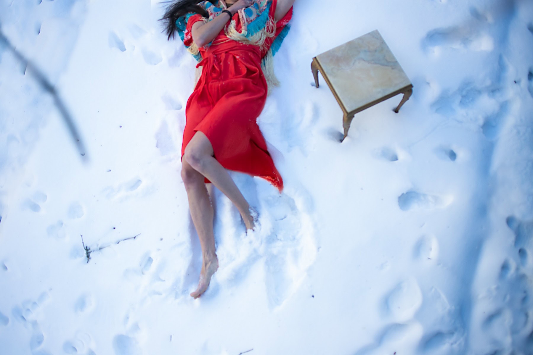 Lady of the Snow Winter Photo Shoot Megan Alter Photography