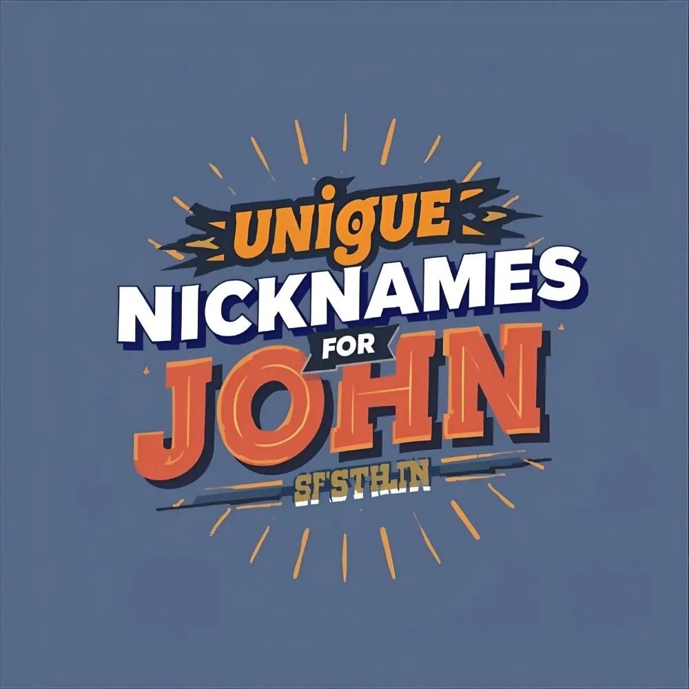 Nicknames for John 200+ Creative, Cute, and Funny Options 🌟(05)