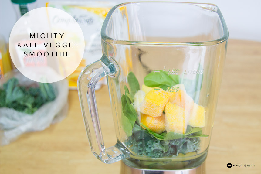 How to Make the Jugo Juice Mighty Kale Smoothie At Home! Megan Joy