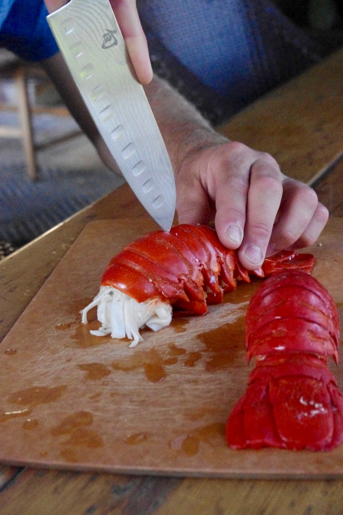 HowTo Cut Open a Lobster Tail Like a Boss! Megan Waldrep