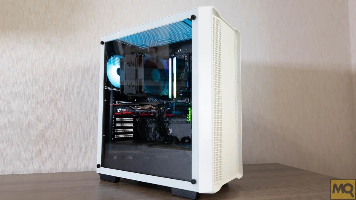Обзор DEEPCOOL CC560 WH (R-CC560-WHGAA4-G-1). Недорогой корпус с 4