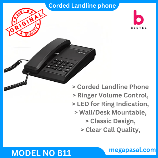 Telephone set beetel Megapasal