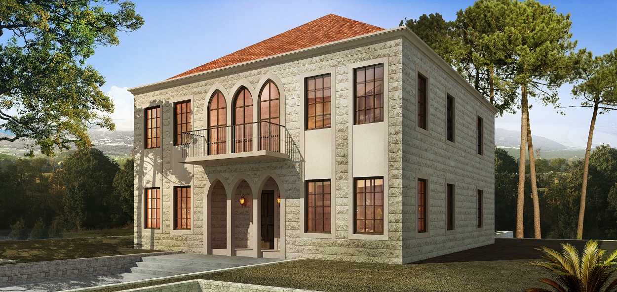 Mega Prefab Lebanon Customize the Village 325 m2 prefab home