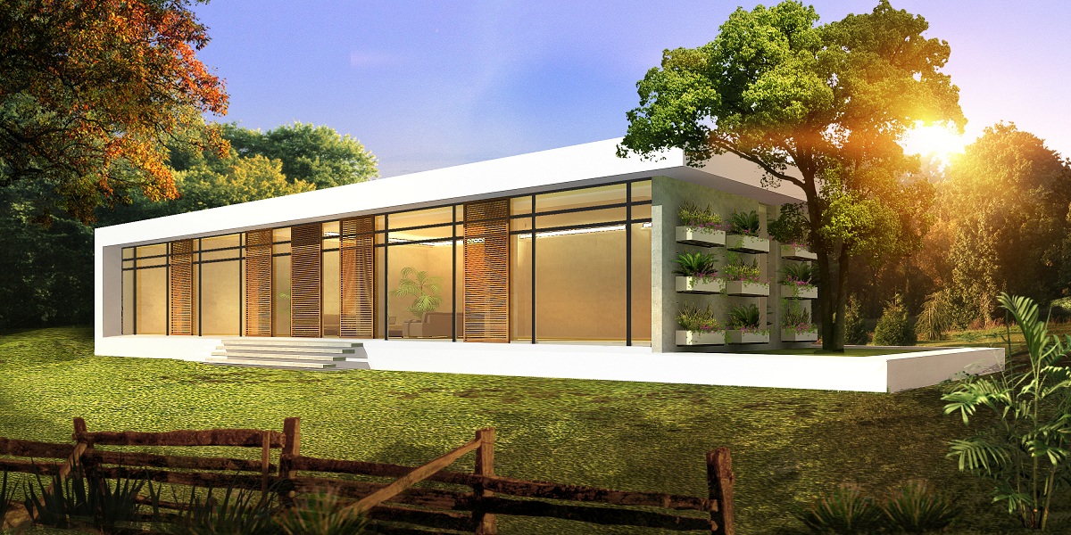Mega Prefab Lebanon Customize the Panorama 160 m2 B prefab home
