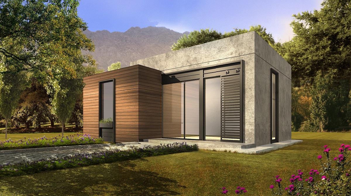 Mega Prefab Lebanon Customize the Panorama 65 m2 B prefab home