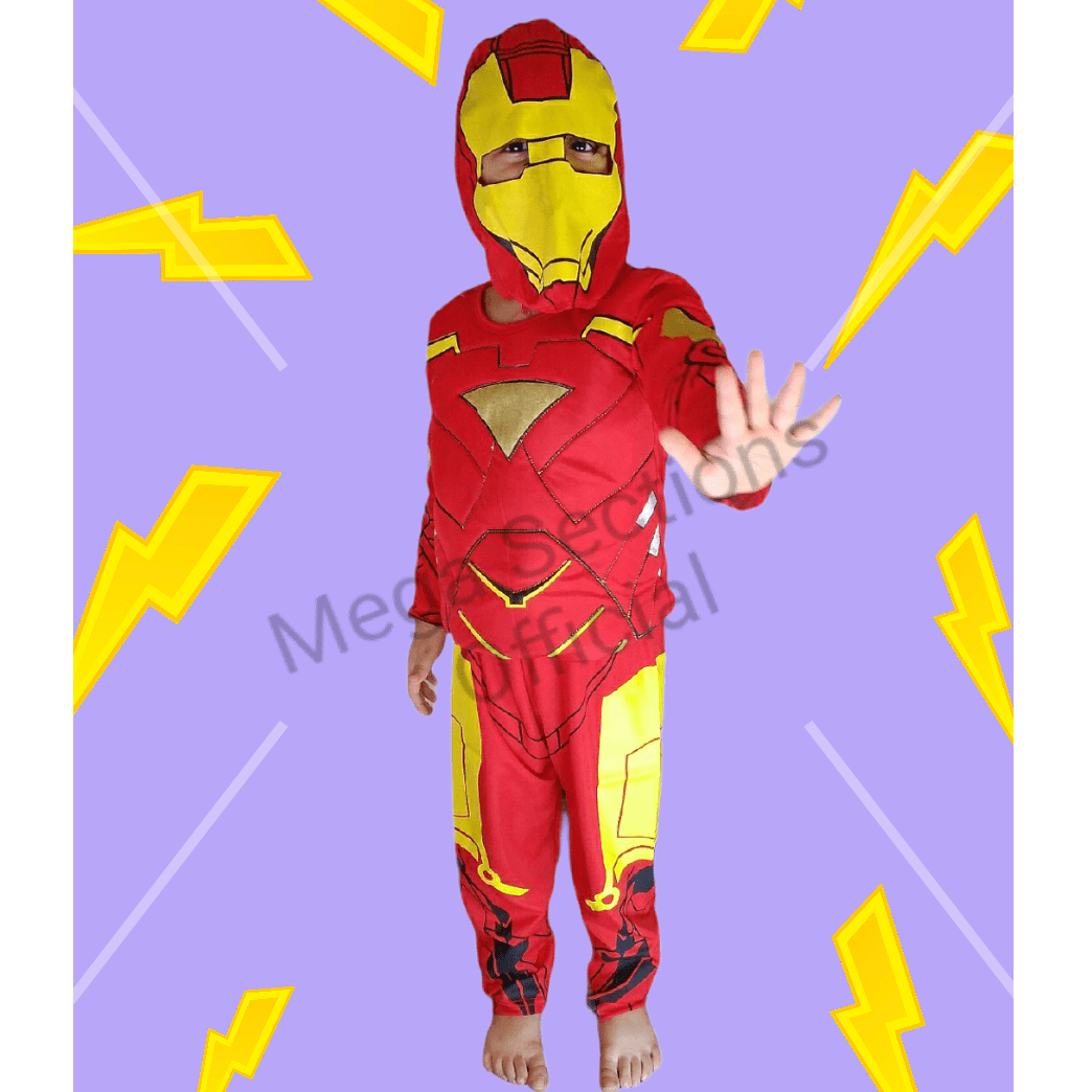 Iron Man Costume for Kids Mega Sections