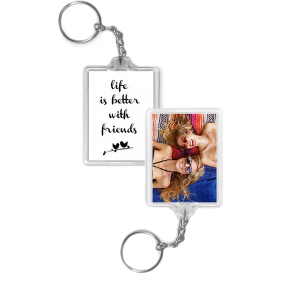 Egyedi Fényképes Kulcstartó