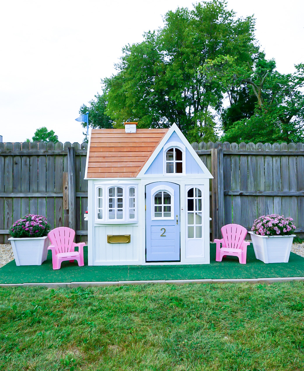 DIY Playhouse Makeover Meg Mason Creative